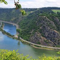 Blick von Maria Ruh auf die Loreley