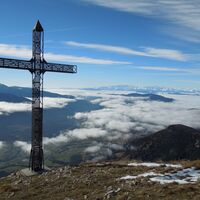 Kreuz auf Cornacci Spitze