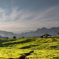 Panoramablick zu den Geralmen
