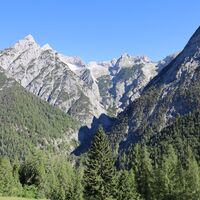 Blick in das Vomperloch