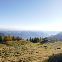 nochmal Panoramablick oberhalb der Gfrillner Alm