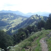 Blick Richtung Illingeralm