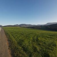 Ausblick in Blumau, Naturpark Almenland in der Oststeiermark