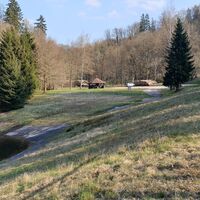 Stausee Thal mit Grillhütte