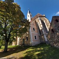 Kirche St. Stefan bei Hofkirchen im Apfelland-Stubenbergsee in der Oststeiermark