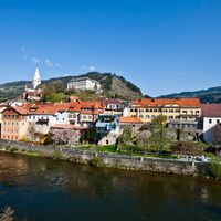 Murau mit Blick zum Schloss