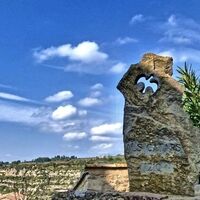 Katharer-Stele in Minerve