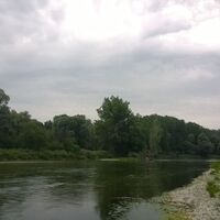 Kiesbank, Isar