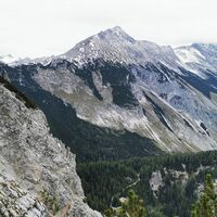 Blick zum Lafatscherjoch