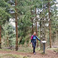 Das Kirchturmkreuz der Pfarrkirche Knittelfeld