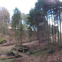 5.5 km Nach der Furt Pieberbach rechts hinauf