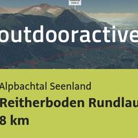 Joggingstrecke im Alpbachtal Seenland: Reitherboden Rundlauf - 8 km