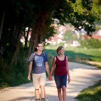 Wanderer am Mühlsberg