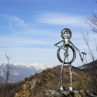 Freiluftgalerie in der Nähe von Drena