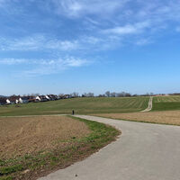 Entlang der Felder