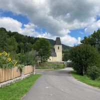 MagMan Richtung Kirche