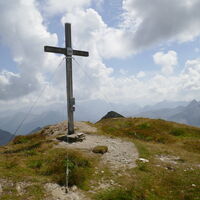 Gipfelkreuz vom Silberpfennig