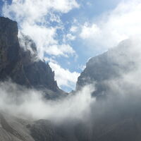 Wolkenspiel am Molignonpass