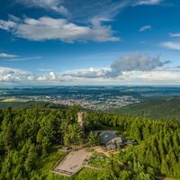 Kickelhahn oberhalb von Ilmenau