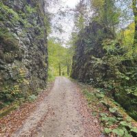 Straße durch den Bodinggraben