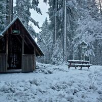Ohrdruf Schutzhütte am Lindenstein