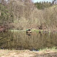 Kleiner Teich hinter der Kapelle