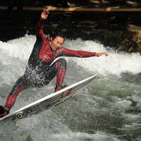 Englischer Garten Surfen