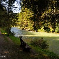 Ein attraktiver, sehr familienfreundlicher Radweg mitten im Hochgebirge.