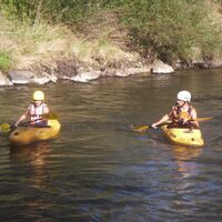 Kanufahrt auf der Drau
