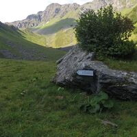 Markierung zum Einstieg