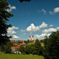 Blick auf St. Märgen