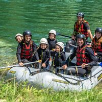 Endstation der Rafting-Tour in Kolbnitz beim Stausee