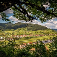 Blick nach Schnellingen