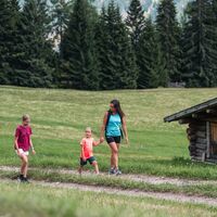 Ein Spaziergang zwischen den Hütten