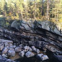 Altes Wildwasserbett