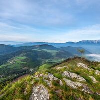 Ausblick Geländehütte Hohe Wand