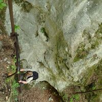 Große Klause Aufstieg