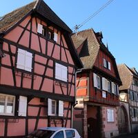 Fachwerkhäuser in Scherwiller