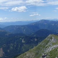 Abstieg zum Hüttenkogel