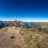 Gipfelkreuz der Hornfeldspitze