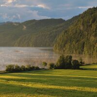 Der Weißensee am Morgen