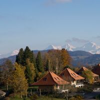 Aussicht von Wahlern - Alte Jakobswegroute