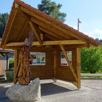 Wanderportal am Bahnhof