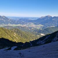Aussicht vom Einstieg Richtung Norden