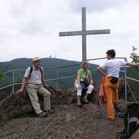 Blick zum Inselsberg vom Aschenberg