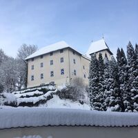 Schloss Drasing im Winter