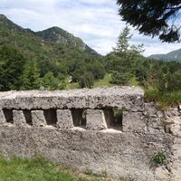 Spuren des Ersten Weltkriegs am Passo Nota