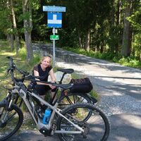 Beschilderung Hügel Tour, Abzweiger Hochtregist