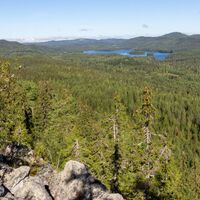 Ausblick auf Ryläys entlang des Kolinpfads