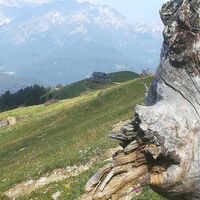Die Mahdalm in Sichtnähe